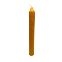 Vela de Miel de Abeja 100% Natural 20 x 2 cm – Artesanal y Natural