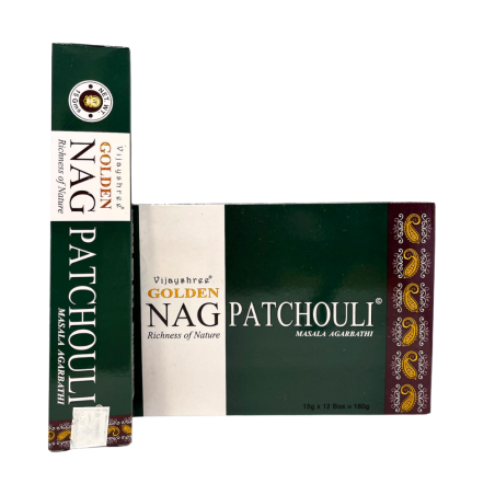 Vijayshree Golden Nag Patchouli - Encens Premium Aromàtic