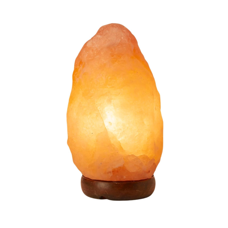 Himalayan Salt Lamp 3–4 kg | Warm Purifying Natural Light