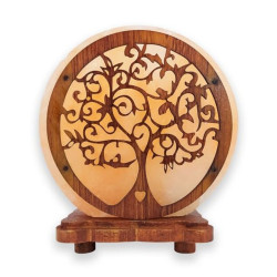 Làmpada de Sal Rosa de l’Himàlaia | Arbre de l’Amor | Artesanal