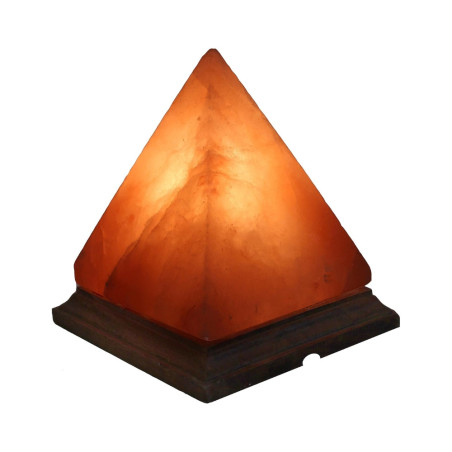 Himalayan Salt Pyramid Lamp | Natural Light & Balance
