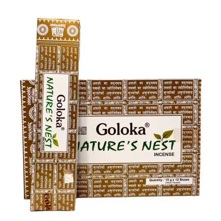 Goloka Nature's Nest Incense 180g - Harmony and Natural Purification