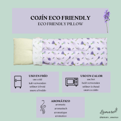 Sac Tèrmic amb Estampat de Lavanda: Relaxació i Comoditat