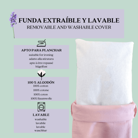 Pink Lavender Heat Pack: Relaxation and Natural Well-Being 2