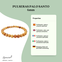 Polsera de Palo Santo 6mm | Aromàtica i Energètica