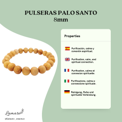 Palo Santo Bracelet 8mm | Energy & Natural Protection