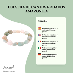 Polsera de Còdols d’Amazonita | Calma i Equilibri Emocional