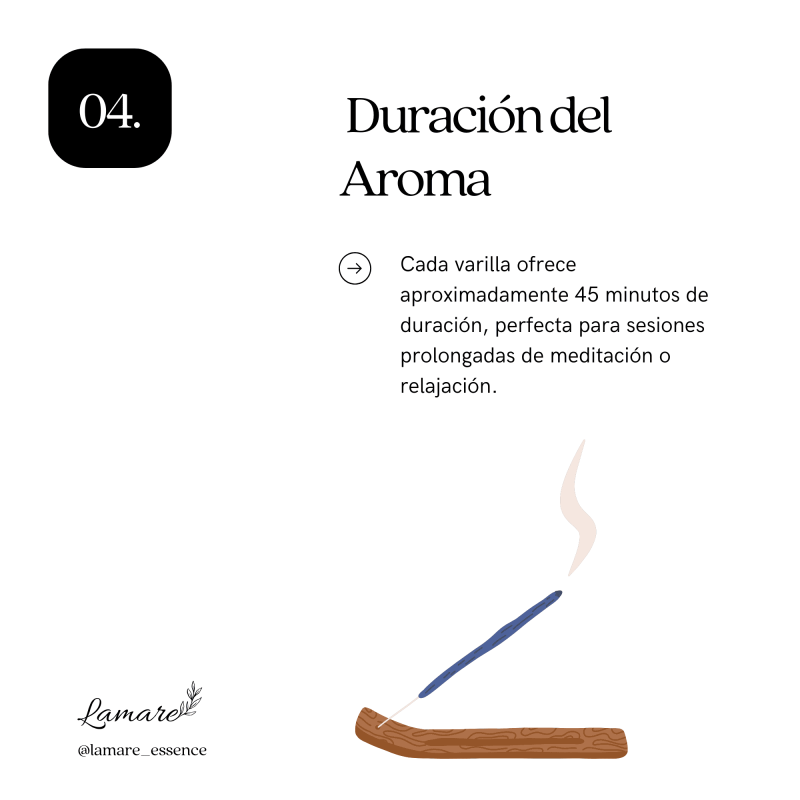 Varilles d'Inciens Goloka Chandan 180g - Aroma de Sàndal Pur