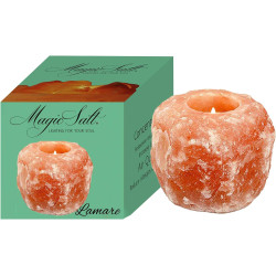 Suport per espelmes de sal rosa de l’Himàlaia | Artesanal i 100% natur 2