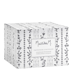 Portaespelmes de Litofania Floral – Porcellana