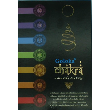 Goloka Chakra Incense Sticks - Balance and Energy 100g