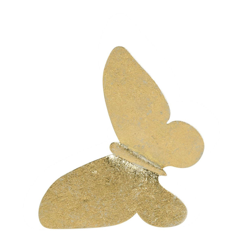 Set de 3 Mariposas Decorativas de Metal – Acabado Latón Elegante