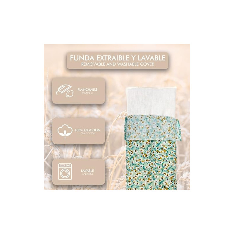 Saco Tèrmic de Lavanda Flor Aqua: Relaxació i Benestar Natural