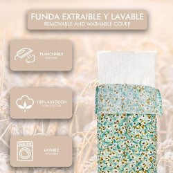 Saco Tèrmic de Lavanda Flor Aqua: Relaxació i Benestar Natural
