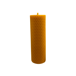 100% Natural Beeswax Candle 15 x 4.5 cm – Handmade and Natural