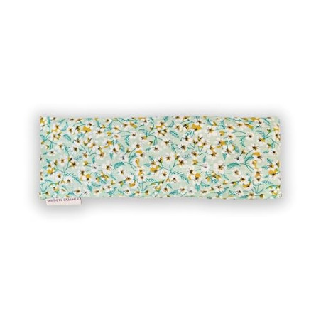 Saco Térmico para Ojos - Flor Aqua: Relajación y Bienestar