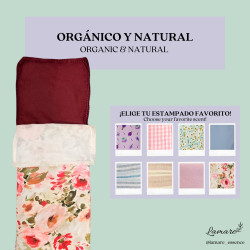 Saco Térmico para Ojos - Rosas Crudo: Relajación Natural
