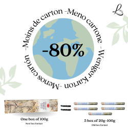 HEM White Sage Incense 100g: Purification and Positive Energy