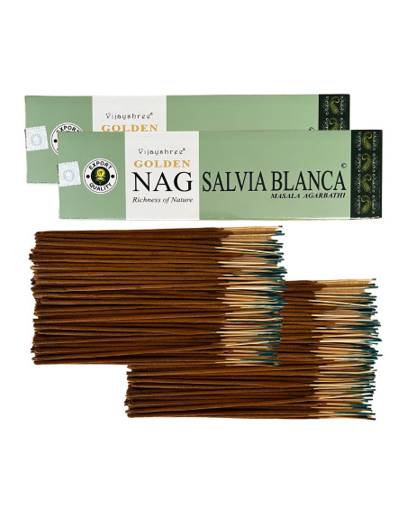 Encens Sàlvia Blanca Vijayshree 200g | Aroma purificador