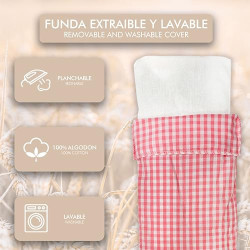 Sac Tèrmic de Lavanda Vichy Rosa: Confort i Alleujament Natural