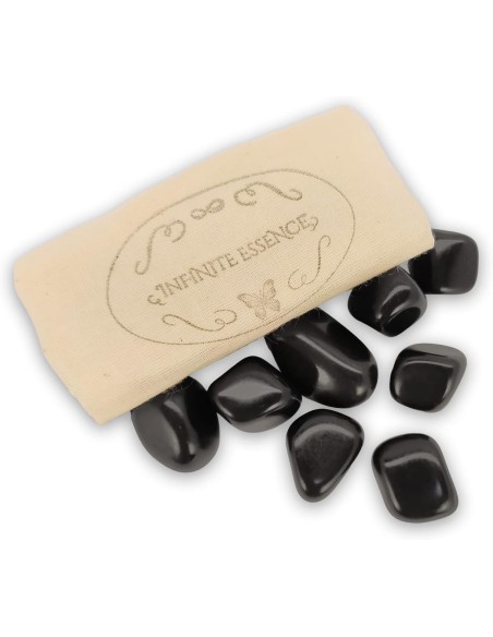 Cantos Rodados de Turmalina Negra Natural – Protección Energética