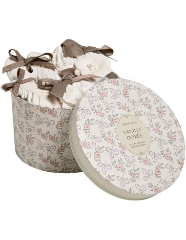 Vainilla Dorada – Estuche de decoraciones de yeso perfumado Mathilde M