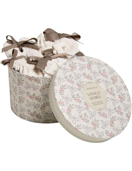 Vainilla Dorada – Scented Plaster Decorations Set by Mathilde M