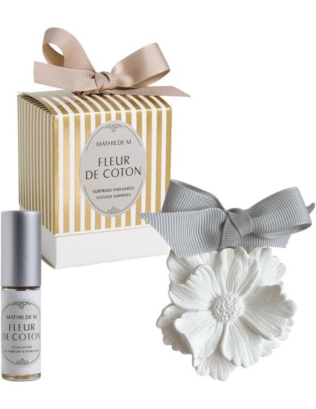 Cotton Flower Les Intemporelles Set – Perfume and Decoration