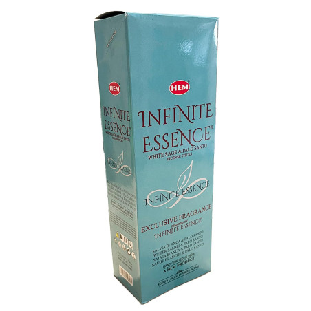HEM Infinite Essence - Edición Limitada - Fragancia Exclusiva White Sage y Palo Santo - 120 Varillas en Total