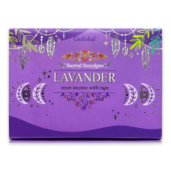 Copas de Carbón con 5g Resina de Incienso Lavanda: Relax y Armonía