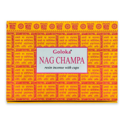 Copes de Carbó amb 5g de Resina d'Encens Nag Champa