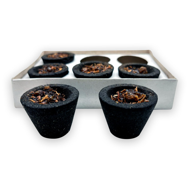 Charcoal Discs with 5g Nag Champa Incense Resin