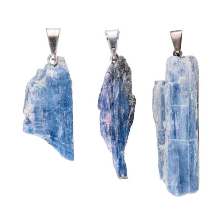 Penjoll Turmalina Cianita Blau - Protecció i Equilibri Energètic 2