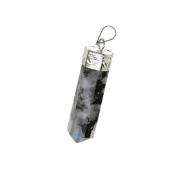 Moonstone Crystal Point Pendant - Spiritual Balance & Connection