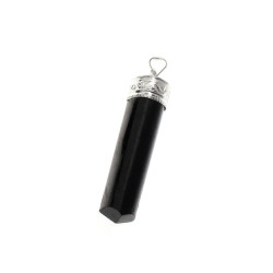 Black Tourmaline Point Pendant - Energy Protection & Balance