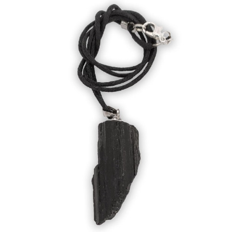 Penjoll de Turmalina Negra en Brut – Protecció i Energia Natural