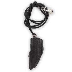 Colgante de Turmalina Negra en Bruto – Protección y Energía Natural...