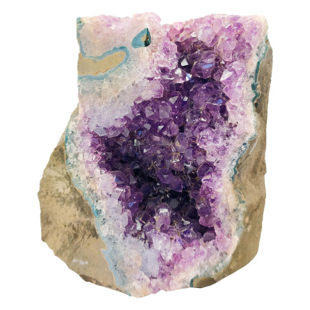 Natural Amethyst Druze Uruguay 1.30–1.40 kg | Decorative & Energetic
