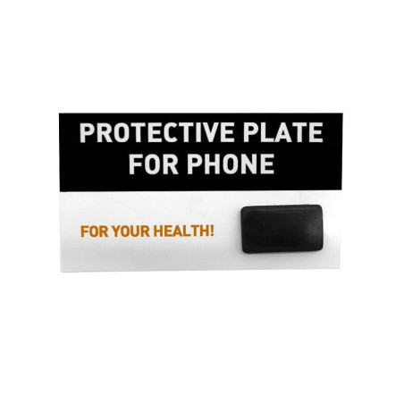 Shungite Adhesive Plate – Natural EMF Shield for Devices