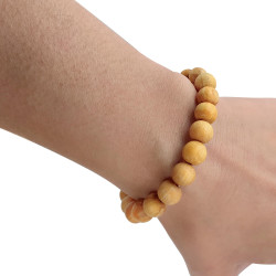 Pulsera de Palo Santo 8mm | Energía y Protección Natural