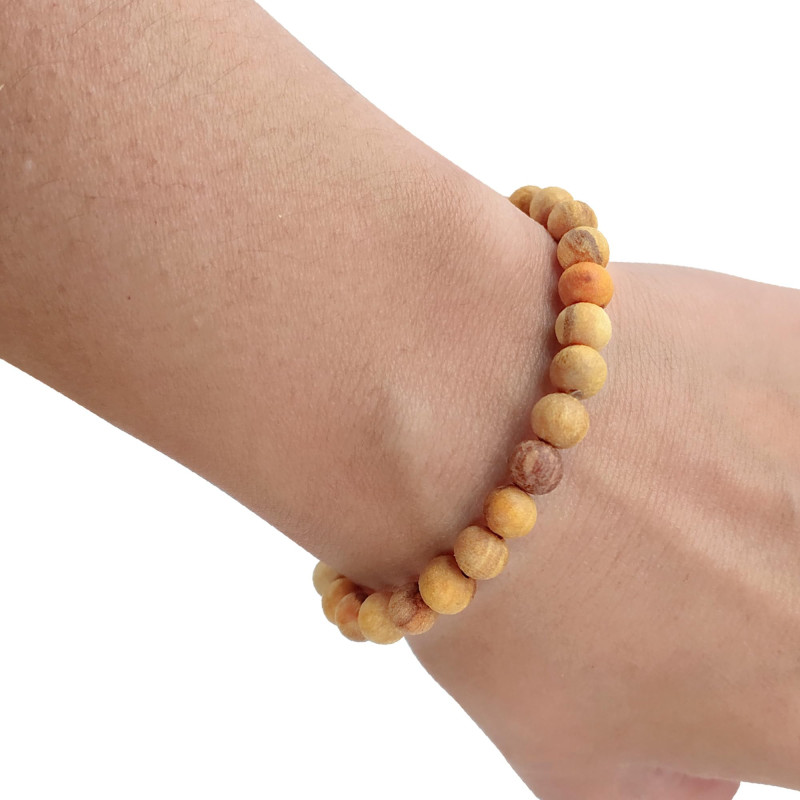 Pulsera de Palo Santo 6mm | Aromática y Energética