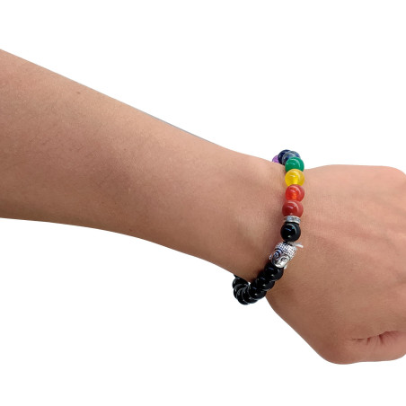 Polsera de Pedra Natural 7 Chakras Buddha | Equilibri Energètic 2
