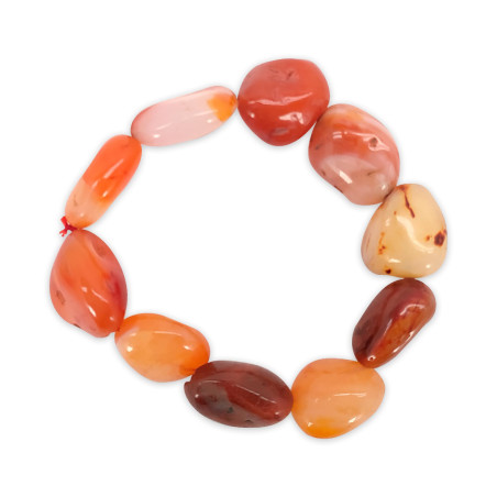 Polsera de Còdols de Carnèola | Energia, Vitalitat i Equilibri
